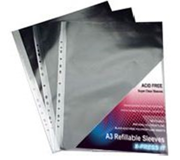 Picture of X-Press It Refillable Sleeves A2 (5) pk