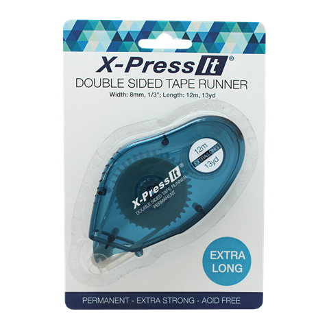 Picture of X-Press It Double Sided Tape Runner 8mm x 12m
