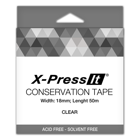 Picture of X-Press It Conservation Tape 18mm Clear