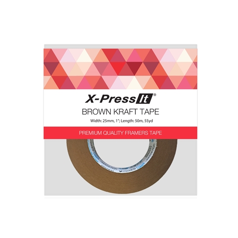 Picture of X-Press It Kraft Tape Brown 25mm